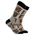 Highland Cow Socks - Och Aye the Moo!