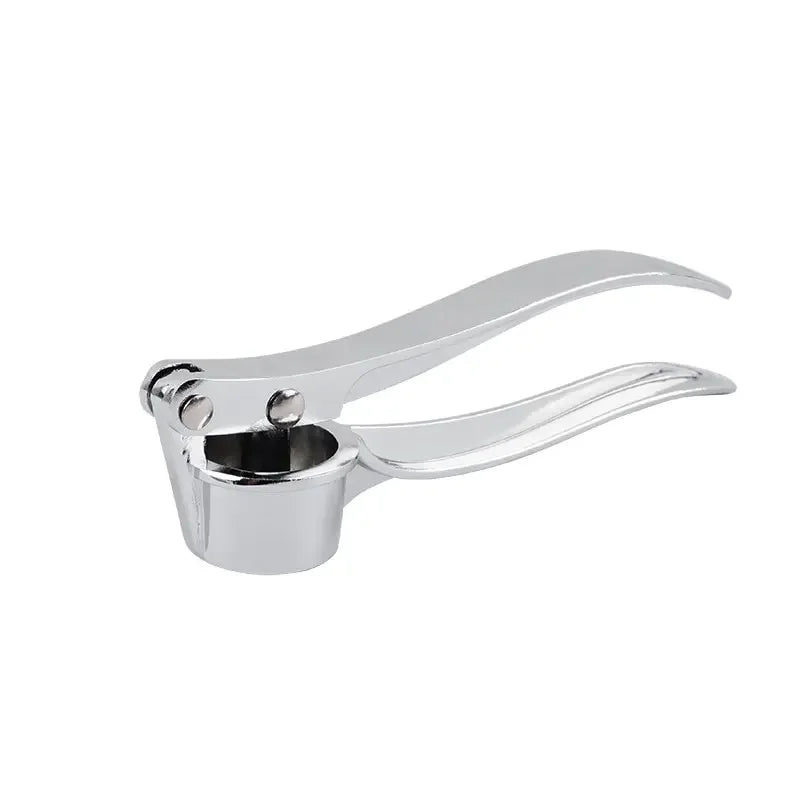 Silvery Stainless Steel Garlic Masher Kitchen Vegetable Cooking Extruder Manual Ginger Grinder And Tool Kitchen Accessories