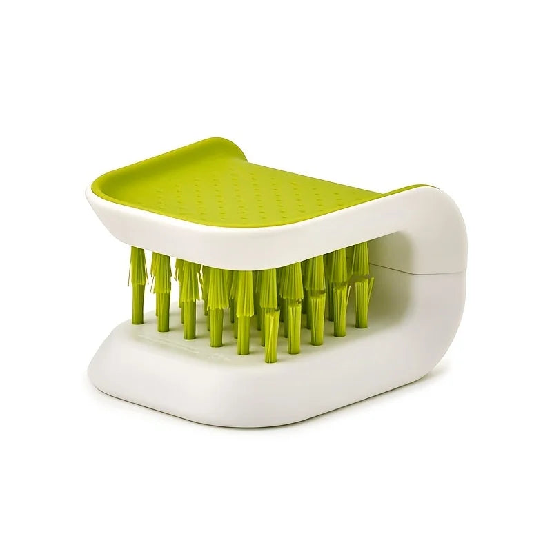 Car Interior Seat Belt Cleaning Brush Special Tool Double-sided U-shaped Folding Tray Sponge Diamond Brush Seat Belt Handguard