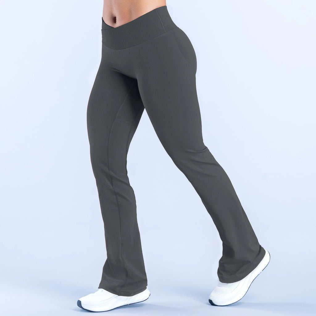 Women gym Fashion Yoga flared pants