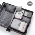 6 Pcs Travel Clothes Storage Bags Set Portable Luggage Organizer Packing Cubes for Suitcase Shoes And Clothes Portable Pouch