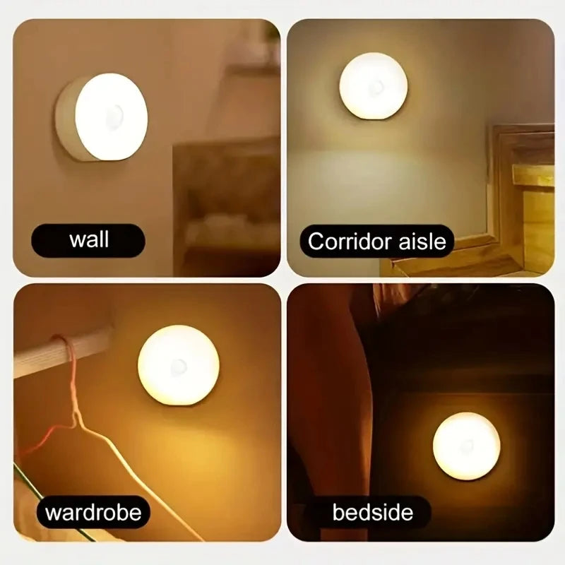 Wireless Motion Sensor LED Night Light for Bedroom
