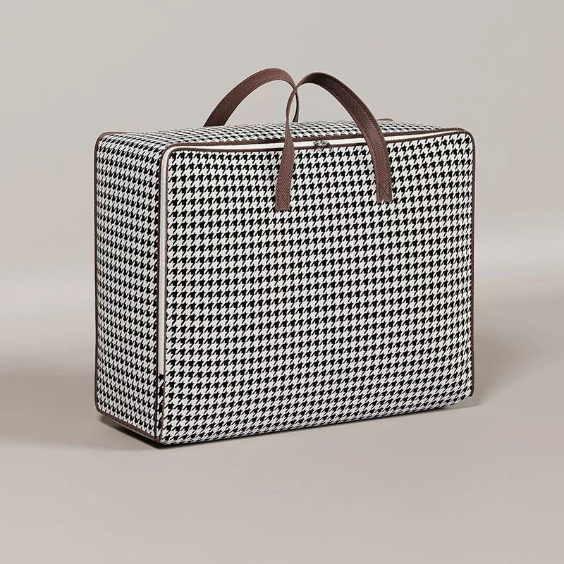 2026 New Storage Bag Quilt Storage Bag Large Capacity Portable Household Clothes Organizer With Handles Dustproof Foldable