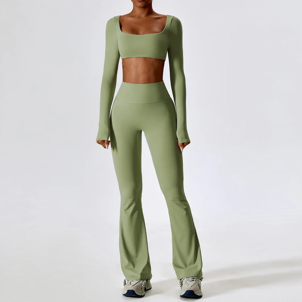 2PCS Seamless Women Sportswear