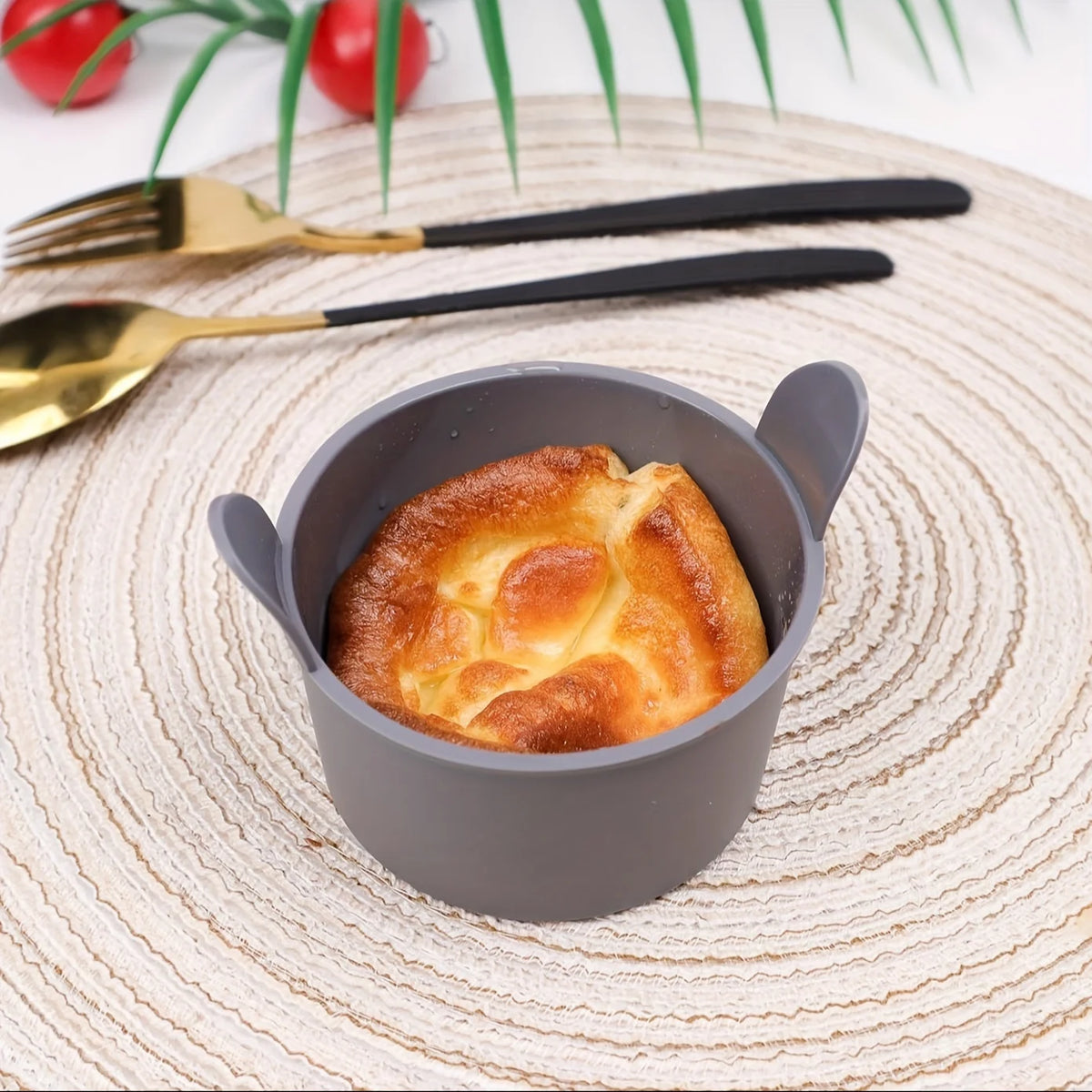 1PC/4PCS Silicone Egg Poacher Cups for Air Fryer Egg Cooker Mold Non-Stick Egg Boiling Tool