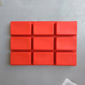 1pc 9-Cavity Silicone Mini Loaf Pan for Baking Cake, Bread, Meatloaf, Cornbread, Brownie, Muffin,and Soap  Easy to Clean