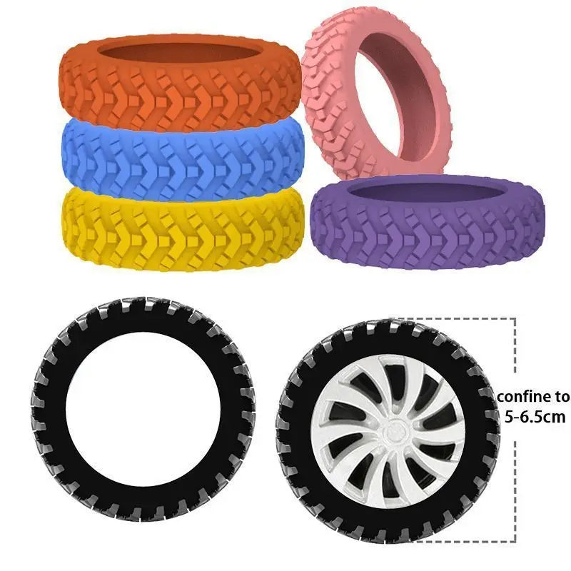 8 Pack Suitcase Wheel Protection Covers for Luggage