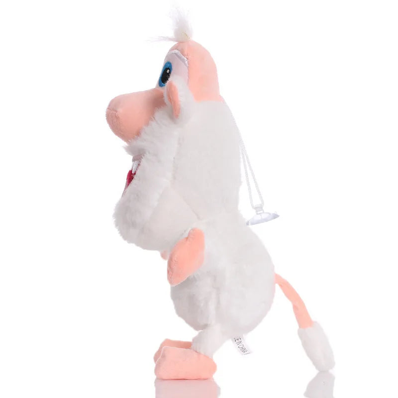 15/30cm Russian White Pig Cooper Plushes White Pig Coopered Booba Buba Plush Toys Cartoon Animal Dolls Stuffed Plushie Toys Gift