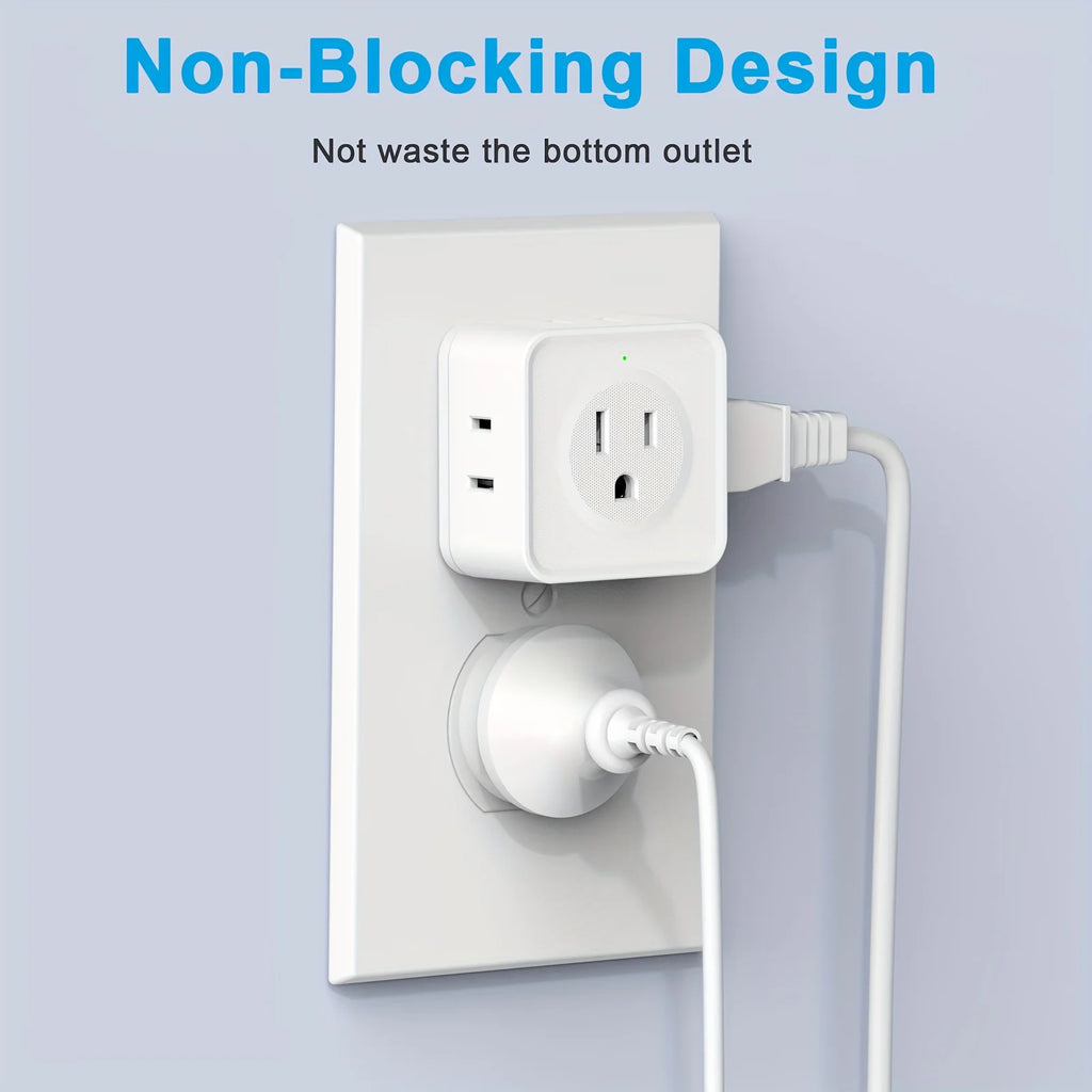 5-Way Multi Plug Outlet Extender for Home & Office
