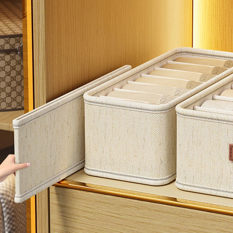 Underwear Sock Bra Storage Box Cabinet Drawer Organizer For Clothes Ties Wardrobe Clothes Socks Organiser Cabinet Separator Box
