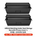 YZ For Tesla Model Y Juniper 2025+ YL  Under Seat Storage Box Car Interior Accessories Drawer Type Organizer Storage Lower Box