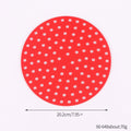 Air Fryer Silicone Liner Mat Reusable Non-Stick Baking Mat Round Square Kitchen Air Fryer Accessories