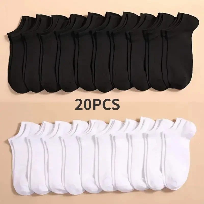 Unisex Casual Boat Socks | Thin, Breathable & Comfy | Anti-Odor, Sweat-Absorbing | Low Cut Ankle Socks for Men & Women