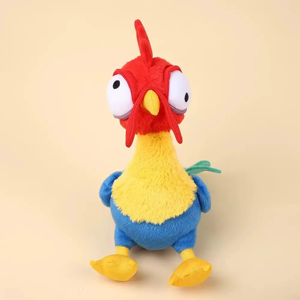 Kawaii Moana Pig Rooster Plush Toy Anime Pig Princess Chicken Stuffed Animals Sleep Toy Home Decor Birthday Gifts