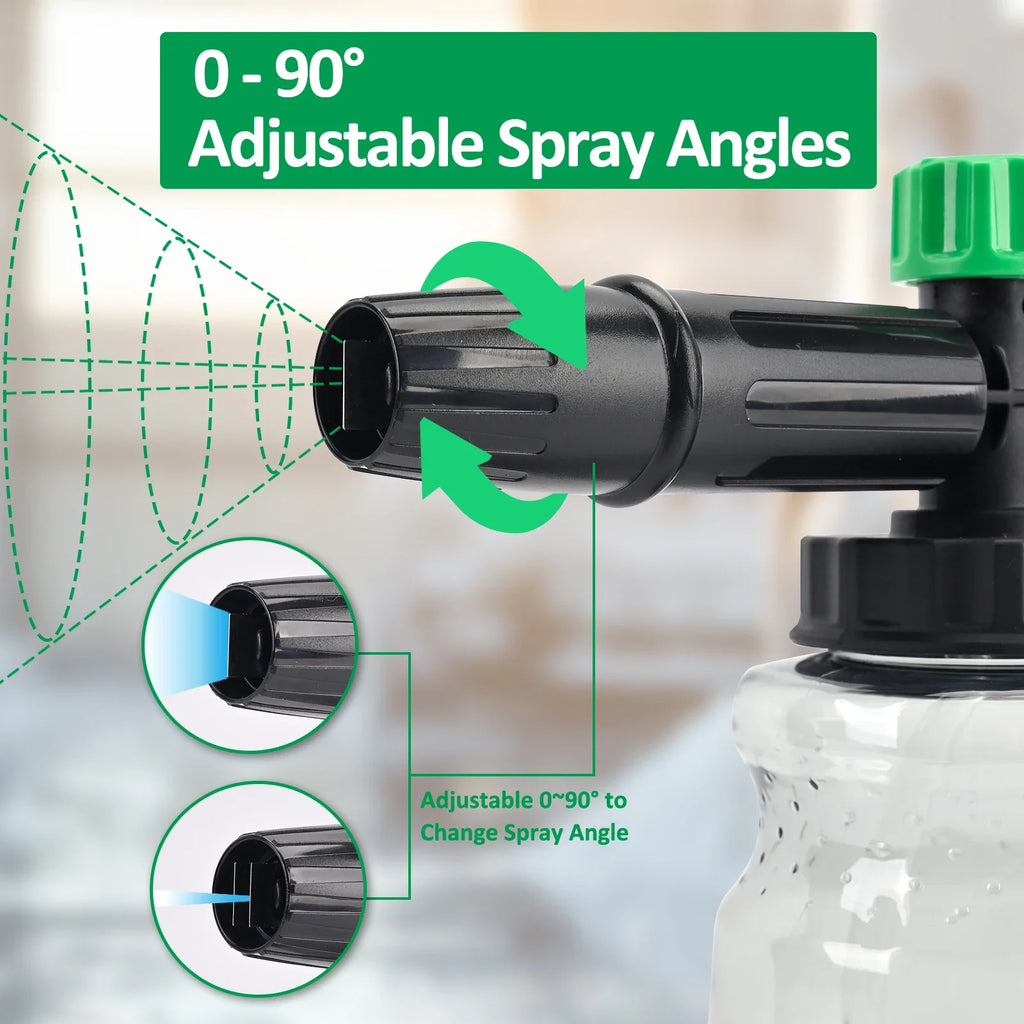 Pressure Washer  Foam Cannon Foam Generator Snow Foam Lance with 1/4” Quick Connector for Portland Husky Ryobi Greenwork