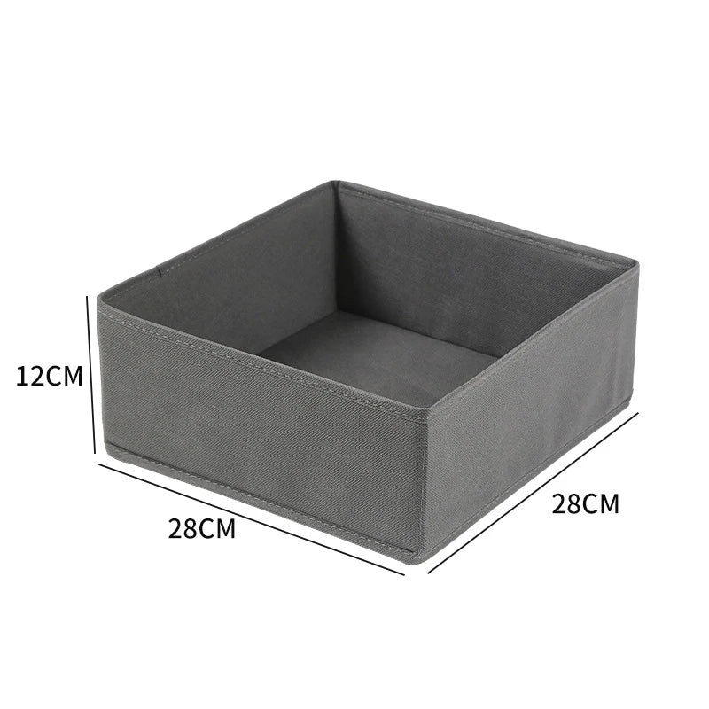 2/1pc Fabric Underwear Storage Box Drawer Organizers For Closet Organization And Storage Of Socks Underwear Ties And More