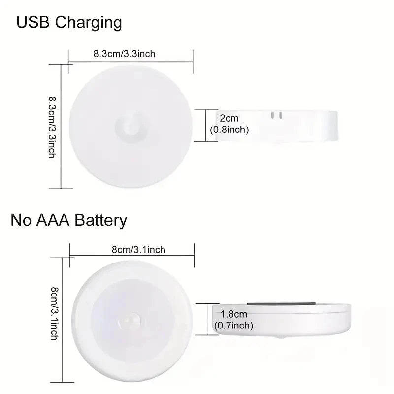 Wireless Motion Sensor LED Night Light for Bedroom