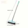 Floor Scrub Brush with Long Handle,Multi-Purpose Heavy Duty Hardwood Floor Scrubber,Cleaning Balcony Patio Garage Outdoor/Indoor