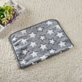 Soft Cozy Dog Bed Mat For Small Large Dogs Bone Star Avocado Print Warm Mattress Pet Cat Sleeping Blanket Puppy Travel Supplies