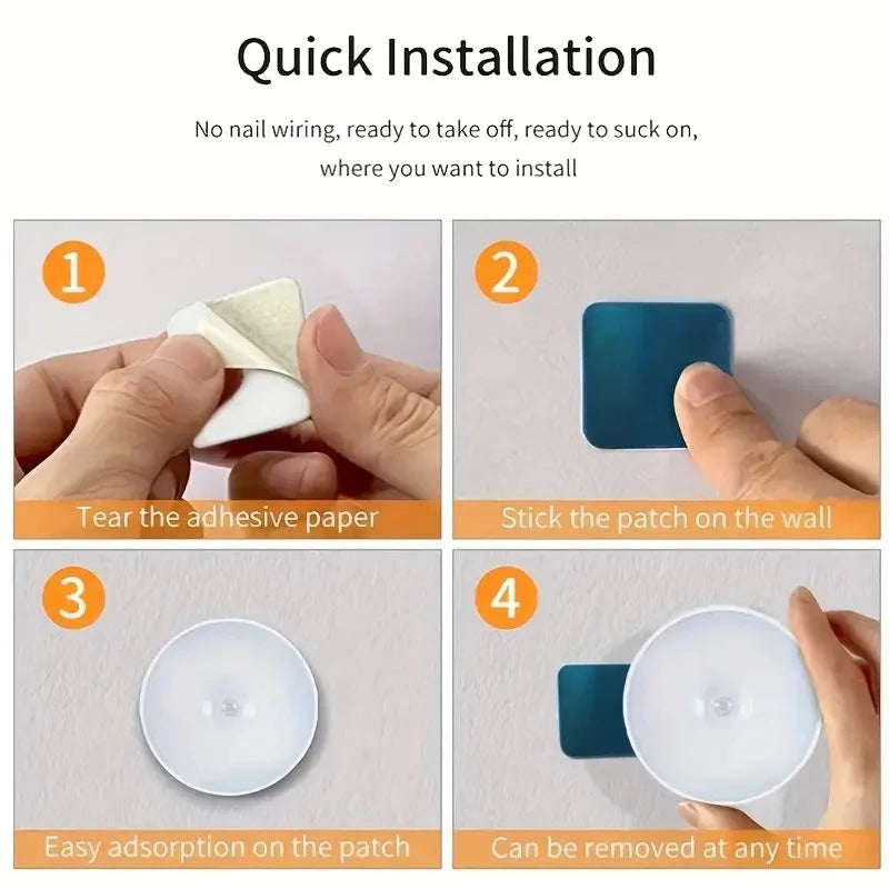 Wireless Motion Sensor LED Night Light for Bedroom
