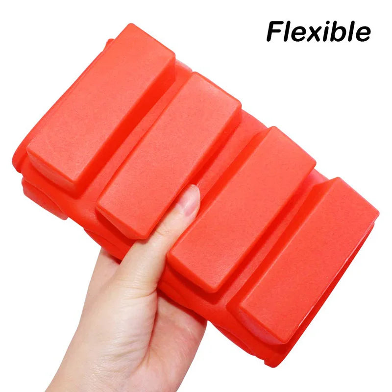 Random Color Granola Bar Mold Silicone Mold,12-Cavity Rectangle Molds for Energy Bar,Silicone Baking Molds for Large Granola Bar