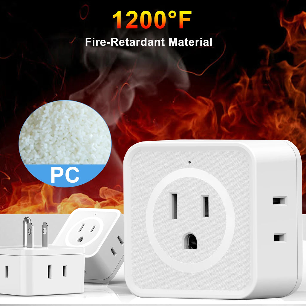 5-Way Multi Plug Outlet Extender for Home & Office