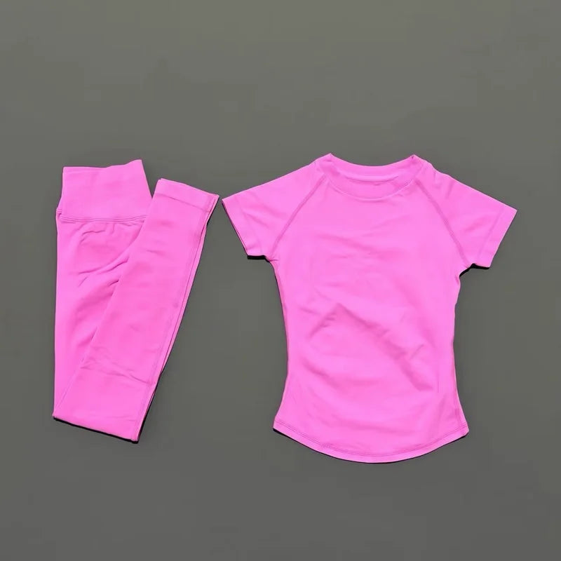 Women Yoga Slim Fitness Active Top Suits