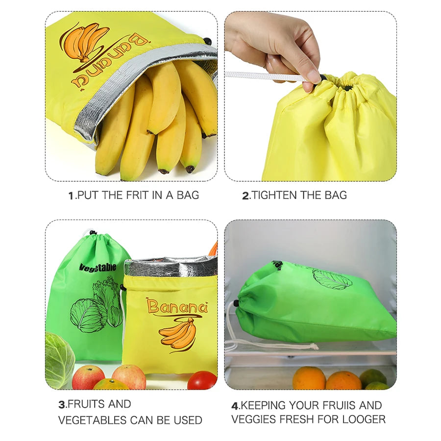 Banana Storage Bag Vegetable Preservation Cover