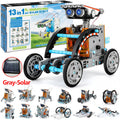 Newest 13 in 1 Solar Robot Kit  STEM Educational Toy DIY Science Experiment Technological Gadgets Electric Solar Robots for Kids