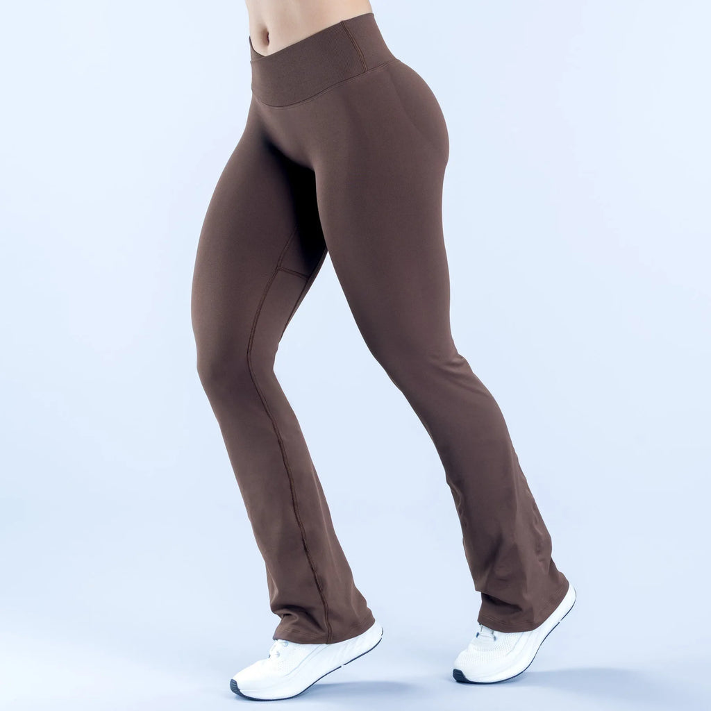 Women gym Fashion Yoga flared pants