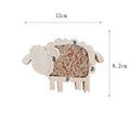 2024 Baby DIY Montessori Busy Board Wooden Accessories Castle Animal Letters Number Movement Educational Toys For Children Gifts