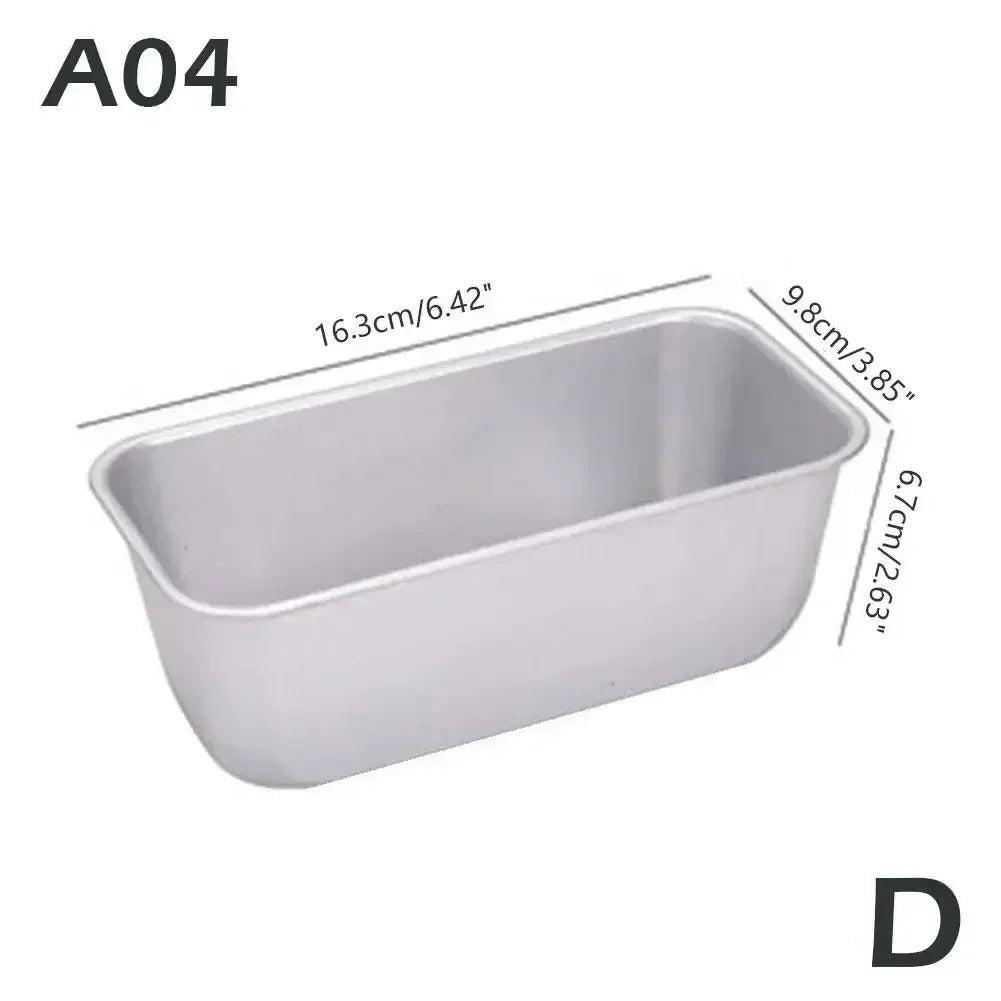 Rectangular Bread Mold Carbon Steel Non-Stick Cake Pan Mini Toast Mold Cake Baking Tray Loaf Pan Kitchen Baking Tools Bakeware