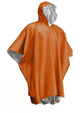 Emergency Waterproof Raincoat Aluminum Film Disposable Poncho Warm Thermal Rainwear Blankets Survival Tools Camping Equipment