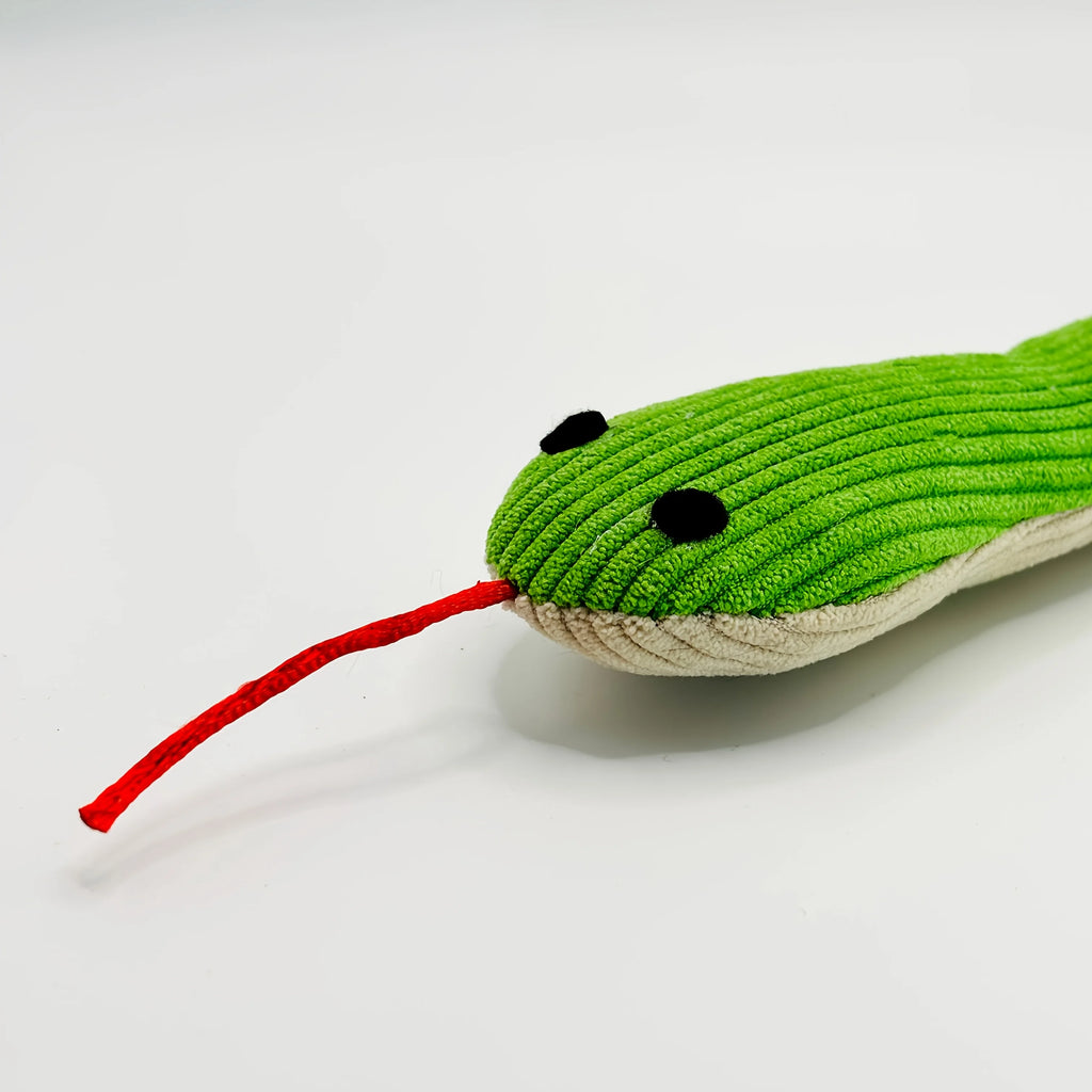 Cat Toy Snake, 1 Piece Crinkle Sound Toy Made of Soft Linen, Interactive Kitten Exercise Kick Toy Suitable for Indoor Cats 16.5inch (Approximately 42cm) Suitable for All Breeds