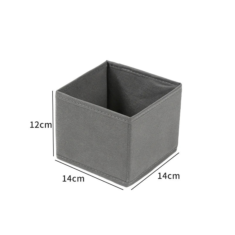 2/1pc Fabric Underwear Storage Box Drawer Organizers For Closet Organization And Storage Of Socks Underwear Ties And More