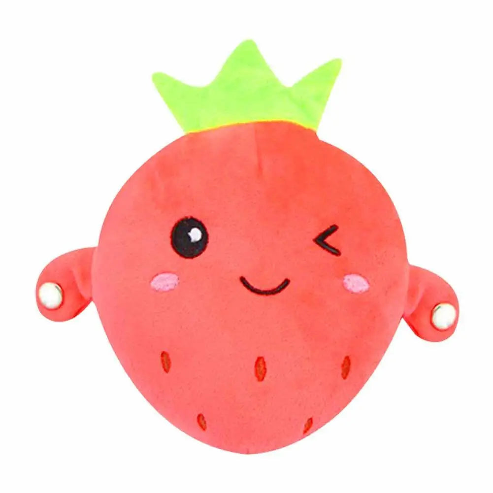 Creative Peculiar Music Rhythm Parent-child Interactive Plush Doll Banana Fruit Induction Toy Cultivate Music Perception Ability