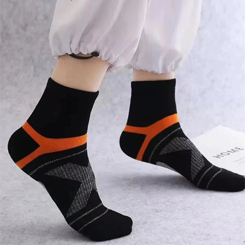 3/5/10/20 Pairs Lot Men's Socks Black Sports Socks Casual Run Autumn Winter High Quality Breathable Male Socks