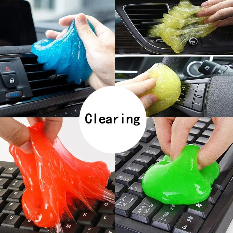 Reusable Cleaning Gel for Car, Keyboard & Home