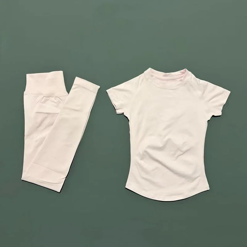 Women Yoga Slim Fitness Active Top Suits