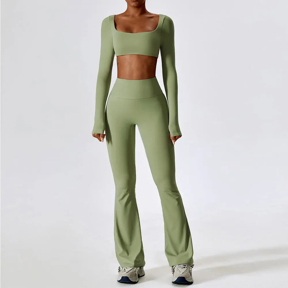 2PCS Seamless Women Sportswear