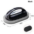 Emery Sponge Cleaning Brush with Handle for Kitchen & Bath