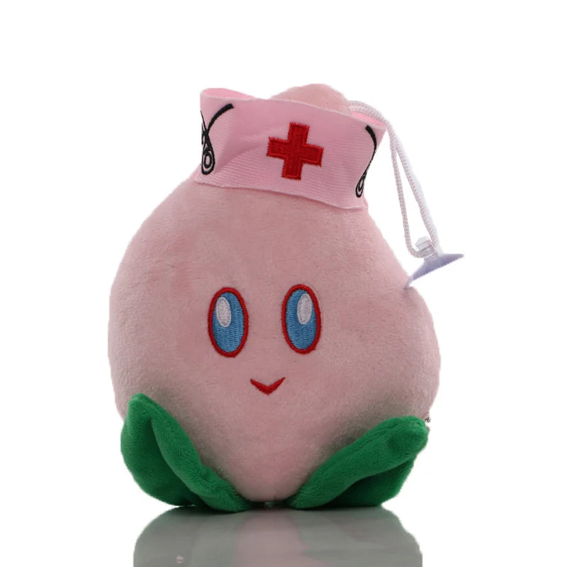 Plants vs Zombies Peashooter Plush Toy Doll Heavenly Peach Grapeshot Fire Gourd Plush Soft Stuffed Toys Gifts for Children Kids