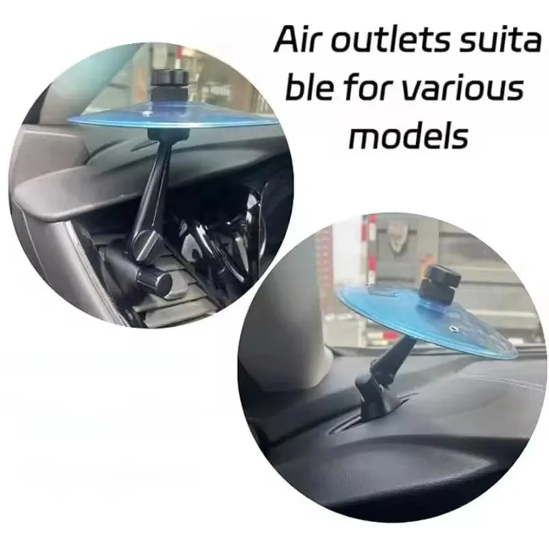 Car Crash Cymbal With Drum Sticks Air Vent Mini Drum Car Hand-shooting Cymbals Car Drum Cymbal Air Vent Musical Instrument
