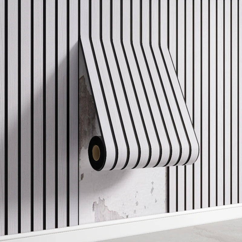 1 Roll of Self-Adhesive Grille 3D Stereo Concave-Convex Wall Panel for Living Room Background Wall Decoration Wall Sticker Wallpaper