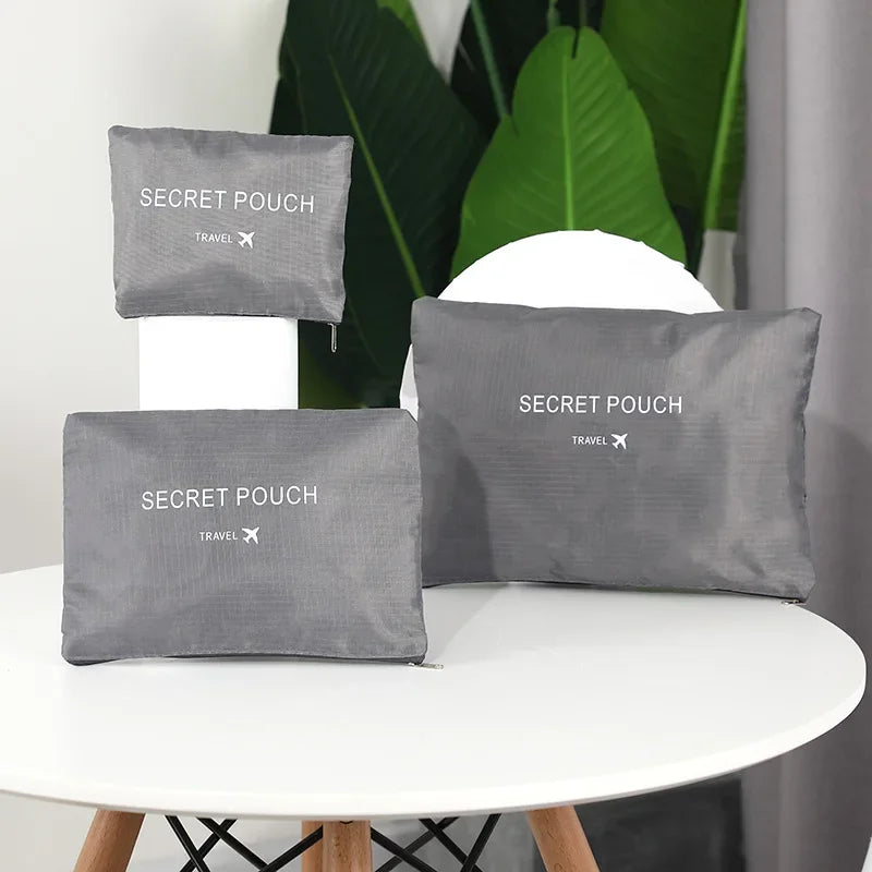 6 Pcs Travel Clothes Storage Bags Set Portable Luggage Organizer Packing Cubes for Suitcase Shoes And Clothes Portable Pouch
