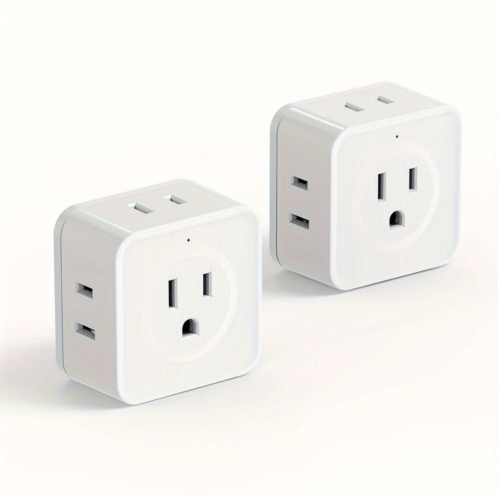 5-Way Multi Plug Outlet Extender for Home & Office