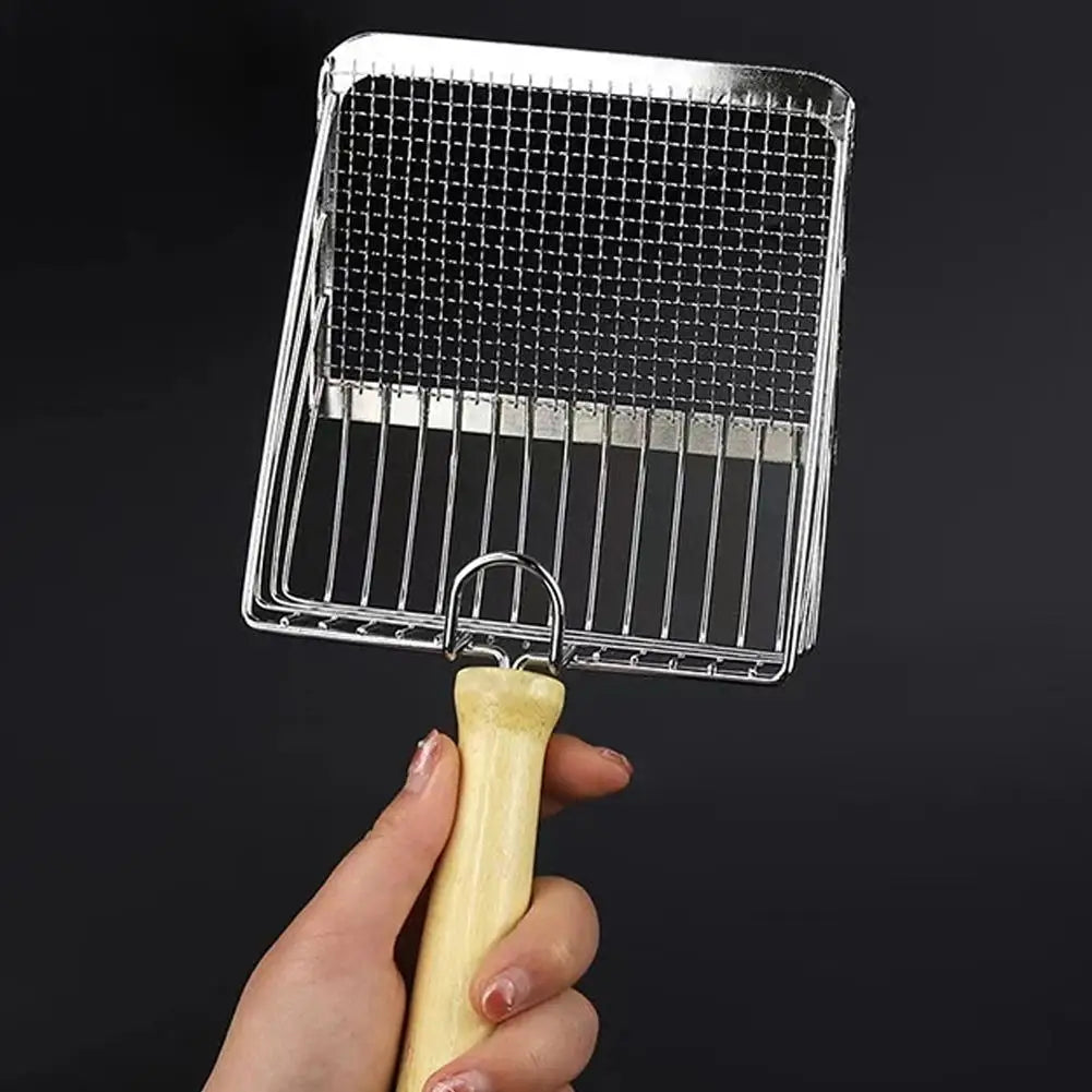 Dog Cat Clean Feces Supplies Stainless Steel Shovel Cat Litter Scoop Reduces Dust Metal Long Handle Scoop Pet Cleaning Tools