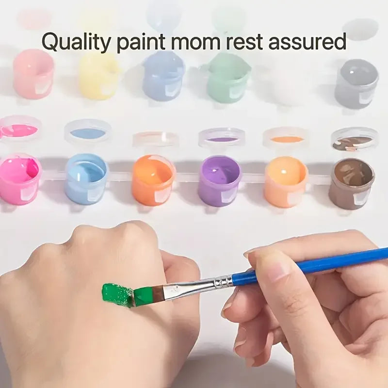 6/8PCS Unpainted DIY Dinosaur Painting Kit, Blank Model Toys for Kids 3+ Years Creative Graffiti Montessori Educational Art Gift