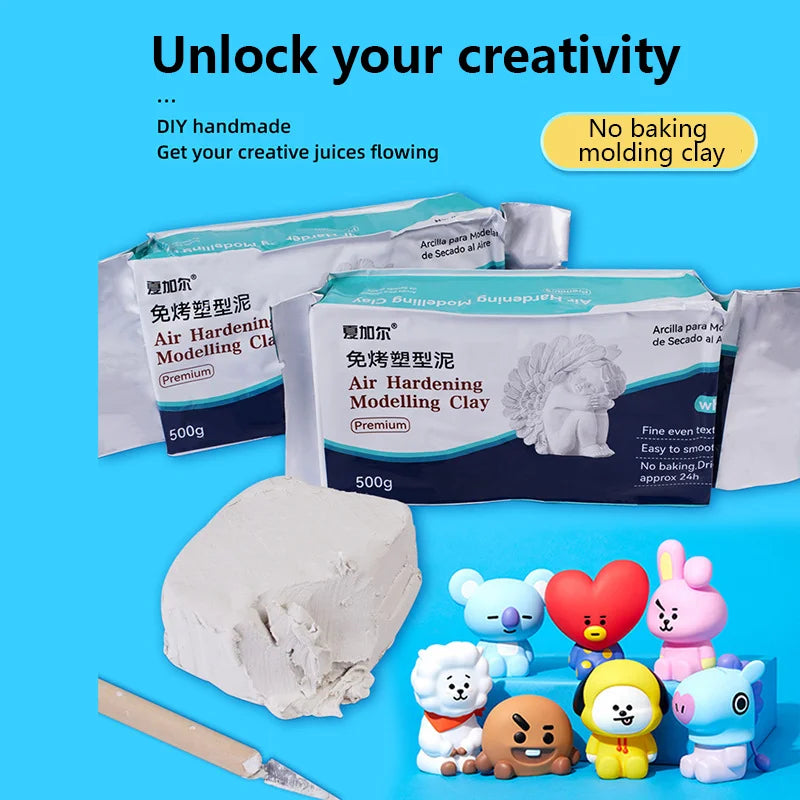 Chagall Creative Clay Graffiti Material Package Art Handmade Creative Products Free baking Plastic Clay Clay Clay Clay