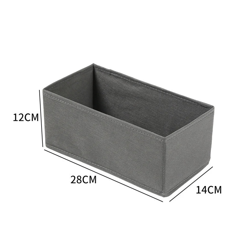 2/1pc Fabric Underwear Storage Box Drawer Organizers For Closet Organization And Storage Of Socks Underwear Ties And More